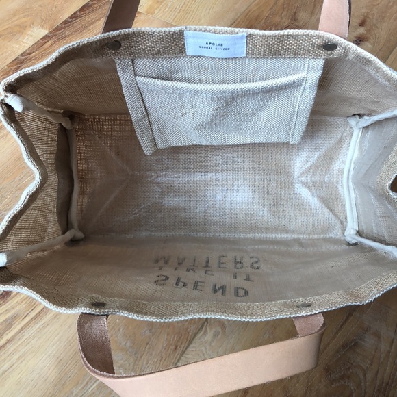 NEW Apolis Global Citizen Lunch Bag Spend Like It Matters - Picture 6 of 6